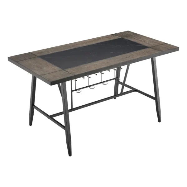 Foundry rectangular counter height dining table By Homelegance - Image 3
