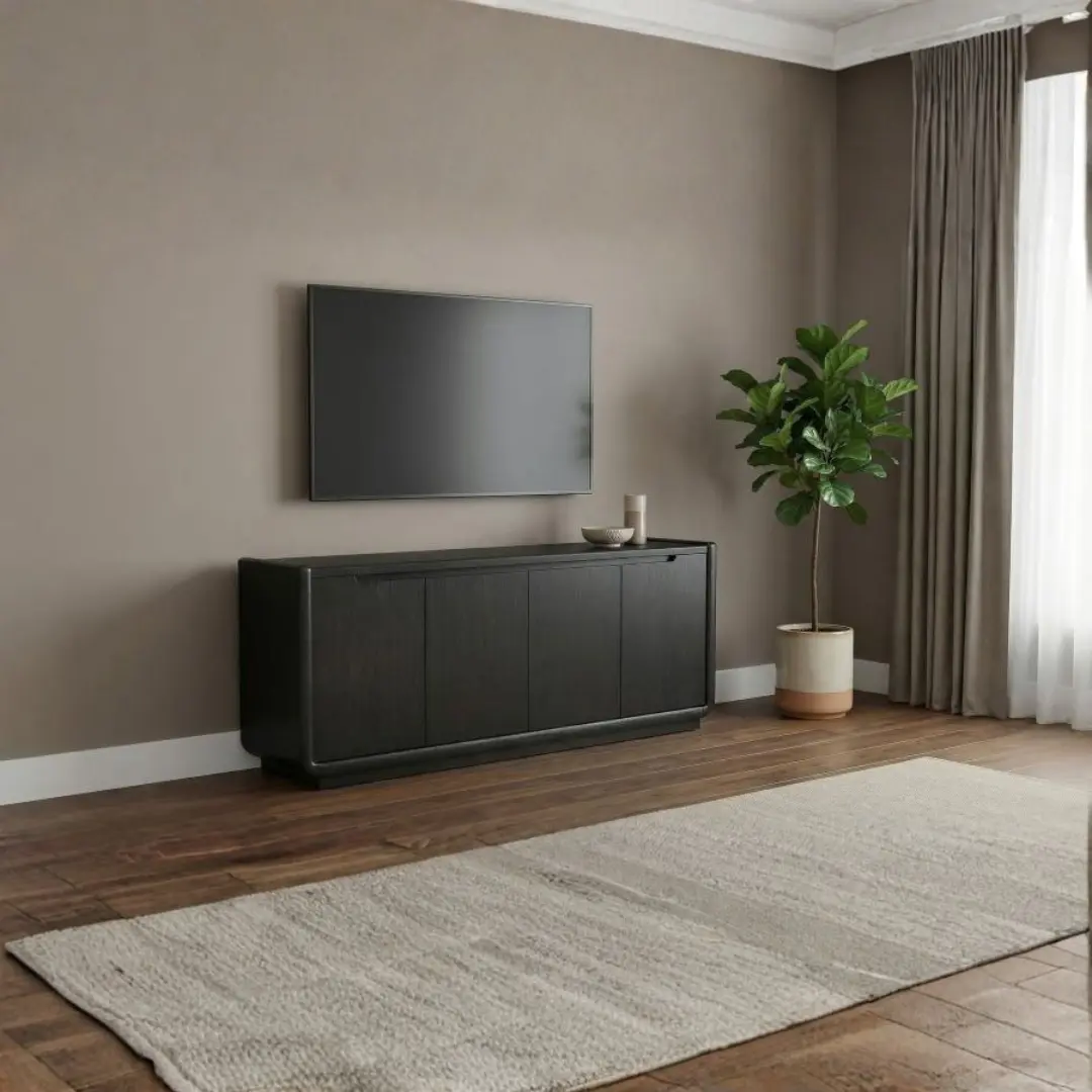 Leandro 72-Inch TV Console Table with Storage By Coaster Furniture | U-Trade Furniture Leandro 72-Inch TV Console Table with Storage By Coaster Furniture - Image 1