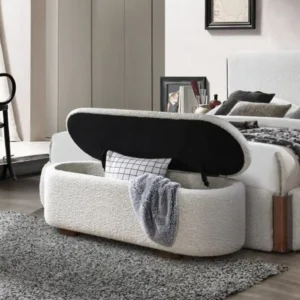 Sandro Beige Storage Bench Bedroom by ACME