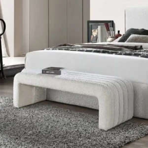 Sandro Beige Bench for Bedroom by ACME