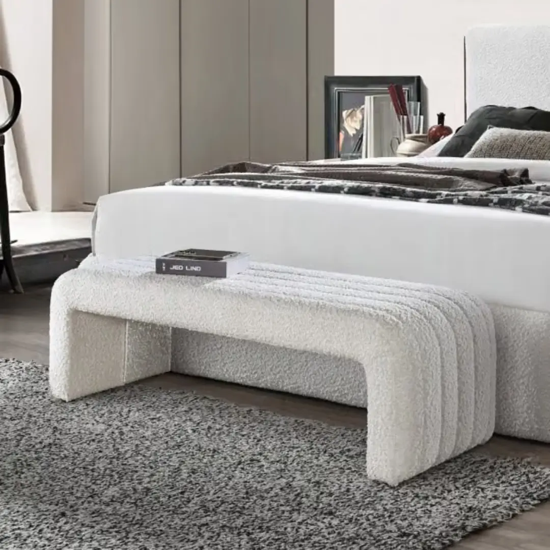Sandro Beige Bench for Bedroom by ACME | U-Trade Furniture Sandro Beige Bench for Bedroom by ACME - Image 1