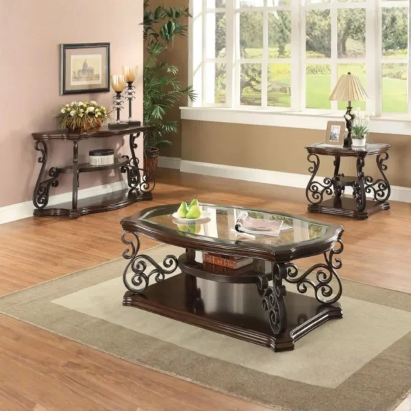 Laney Rectangle Coffee Table with Storage By Coaster Furniture - Image 8