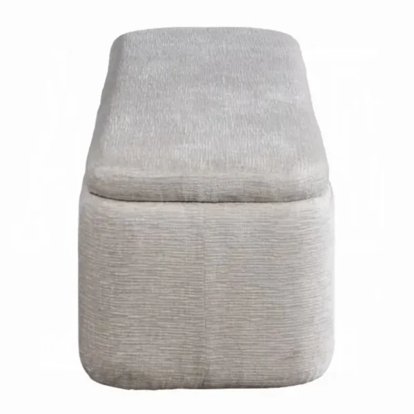 Orane Gray Bench with Storage by ACME - Image 3