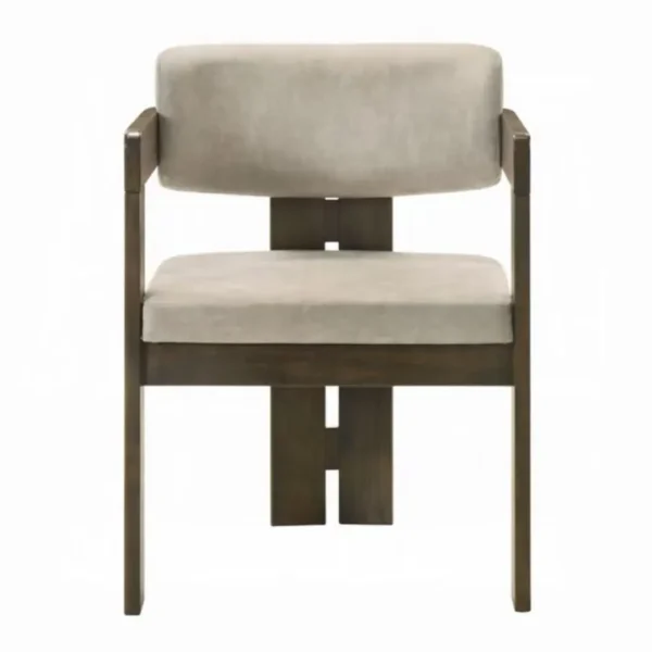 Destin Gray Arm Chair by ACME - Image 2