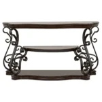 Laney Scrollwork Entryway Sofa Table with Storage By Coaster Furniture - Image 2