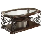 Laney Rectangle Coffee Table with Storage By Coaster Furniture - Image 2