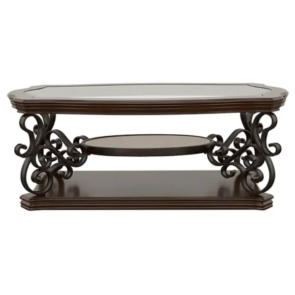 Laney 3 Piece Coffee Table Set with Storage By Coaster Furniture - Image 4