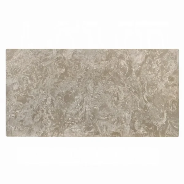 Oleia Rectangle Dining Room Table with Marble Top by ACME - Image 4
