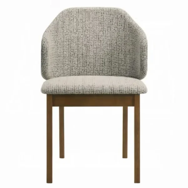 Oleia Walnut Side Chair Set of 2 by ACME - Image 2