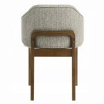 Oleia Walnut Side Chair Set of 2 by ACME - Image 3