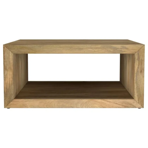 Benton Mango Wood Coffee Table By Coaster Furniture - Image 4