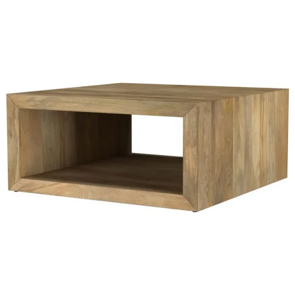 Benton Mango Wood Coffee Table By Coaster Furniture - Image 3