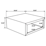 Benton Mango Wood Coffee Table By Coaster Furniture - Image 7