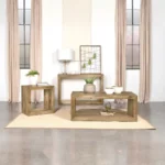 Benton Mango Wood Coffee Table By Coaster Furniture - Image 9