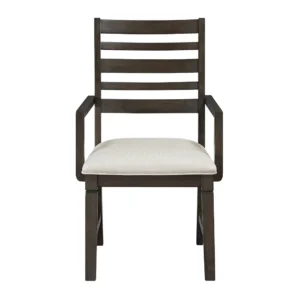 Wooden Dining Chair with Arms