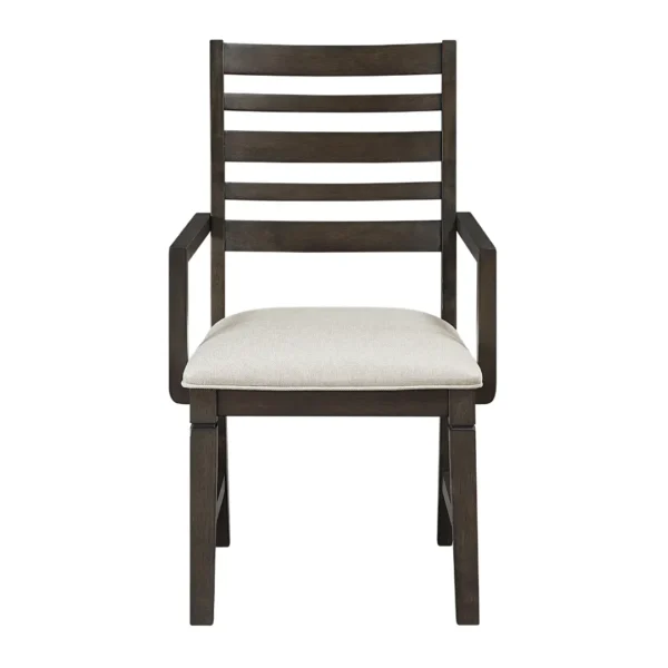 Wooden Dining Chair with Arms