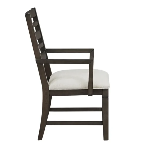 Victoria Wooden Dining Chair With Arms Set Of 2 By Homelegance - Image 2