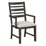 Victoria Wooden Dining Chair With Arms Set Of 2 By Homelegance - Image 3