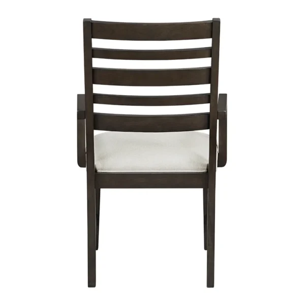 Victoria Wooden Dining Chair With Arms Set Of 2 By Homelegance - Image 4