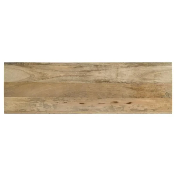 Benton Rectangular Solid Wood Sofa Table Natural By Coaster Furniture - Image 3