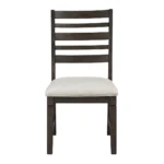 Wood Side Chair Set of 2