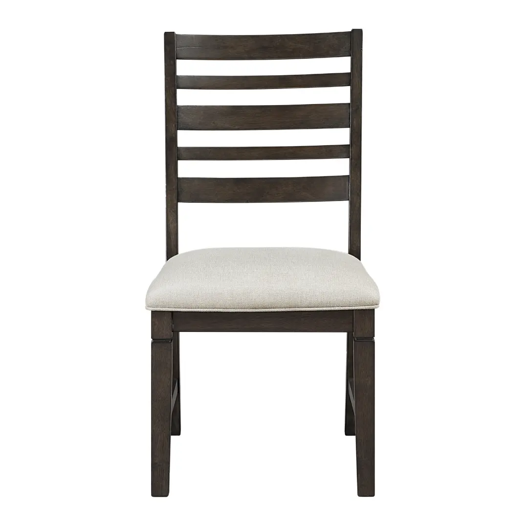 Victoria Upholstered Wood Side Chair Set Of 2 By Homelegance | U-Trade Furniture Wood Side Chair Set of 2