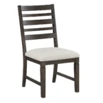 Victoria Upholstered Wood Side Chair Set Of 2 By Homelegance - Image 2