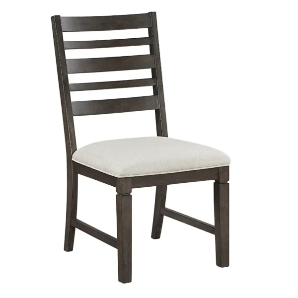 Victoria Upholstered Wood Side Chair Set Of 2 By Homelegance - Image 2