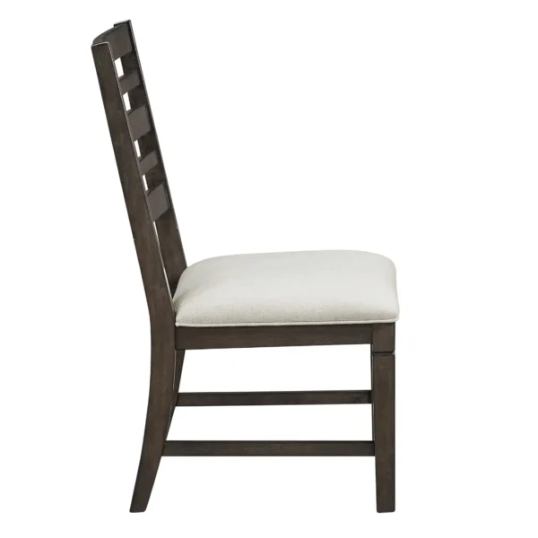 Victoria Upholstered Wood Side Chair Set Of 2 By Homelegance - Image 4