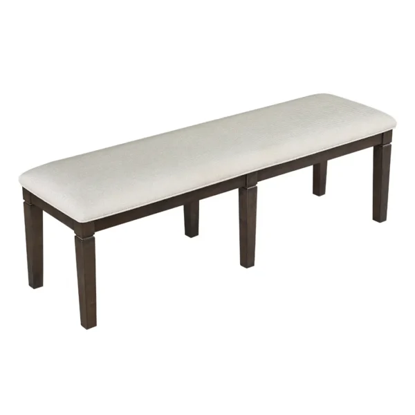 Victoria Dining Bench Upholstered By Homelegance - Image 2