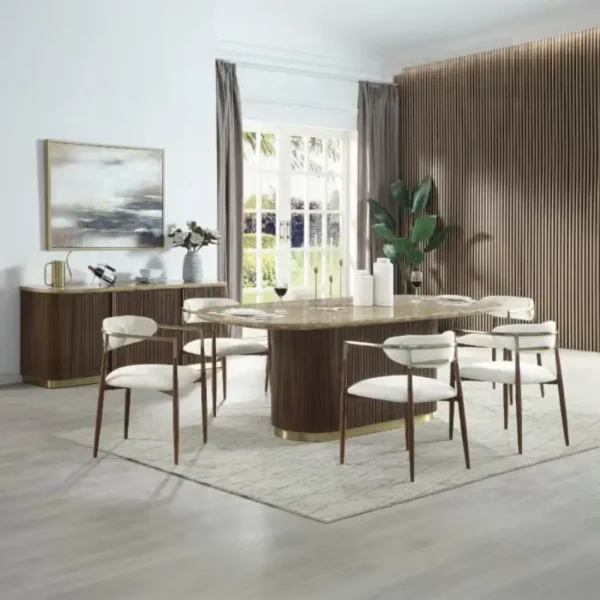 Clayten Marble Dining Table by ACME - Image 5