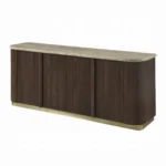 Clayton Oak Buffet Cabinet by ACME - Image 3