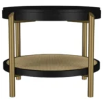 Arini Round End Table with Storage By Coaster Furniture - Image 3