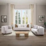 Duncan Beige Living Room Chair by ACME - Image 6