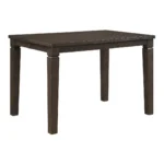Victoria Wood Counter Height Table By Homelegance - Image 2