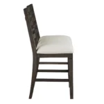 Victoria Espresso counter height chair with back By Homelegance - Image 4