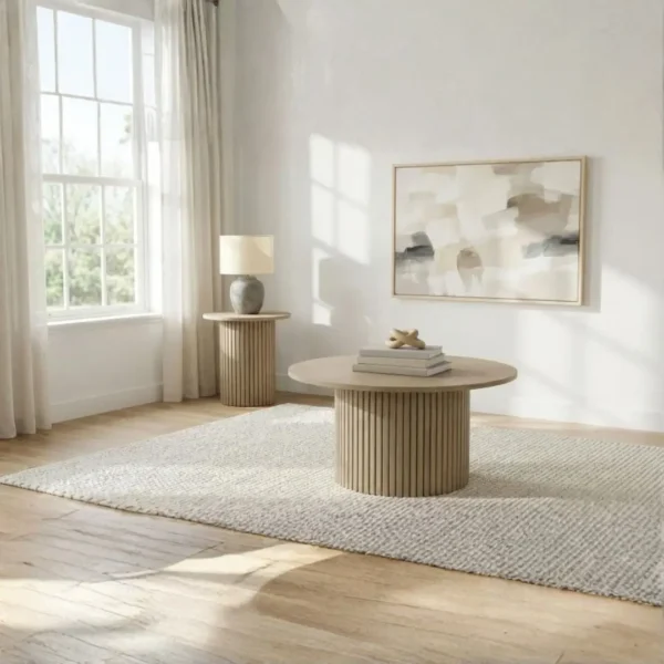 Hamlyn Round Pedestal Coffee Table By Coaster Furniture - Image 8