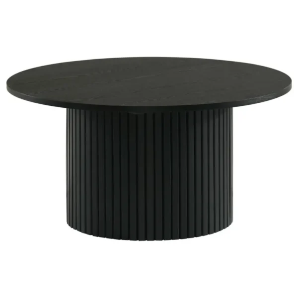 Hamlyn Round Pedestal Coffee Table By Coaster Furniture - Image 5