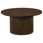 Hamlyn Round Pedestal Coffee Table By Coaster Furniture - Image 6