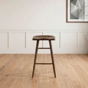 Wood Stool Chair Set