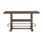 Oliver Brown Counter Height Bar Table By Homelegance - Image 2