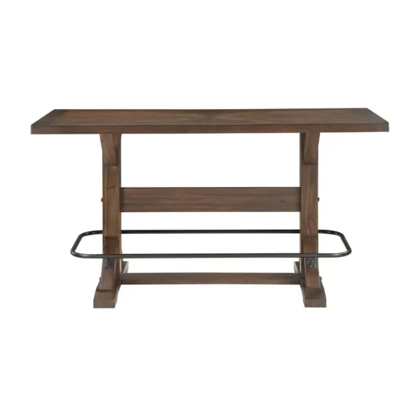 Oliver Brown Counter Height Bar Table By Homelegance - Image 2