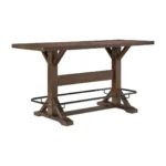 Oliver Brown Counter Height Bar Table By Homelegance - Image 4