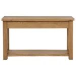 Beasley 2-Drawer Rustic Wood Console Table By Coaster Furniture - Image 7