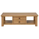 Beasley Rustic Coffee Table with Storage By Coaster Furniture - Image 2