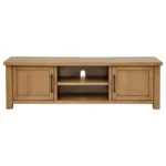 Beasley 2-Door 71-Inch Rustic TV Console By Coaster Furniture - Image 5