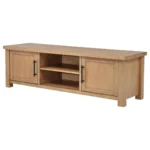 Beasley 2-Door 71-Inch Rustic TV Console By Coaster Furniture - Image 6