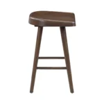Oliver Brown Counter Height Stool Chair Wood Set Of 2 By Homelegance - Image 3
