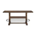 Oliver Wood Counter Height Dining Table By Homelegance - Image 2
