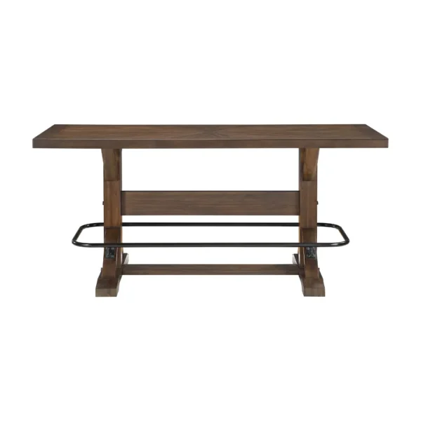 Oliver Wood Counter Height Dining Table By Homelegance - Image 2
